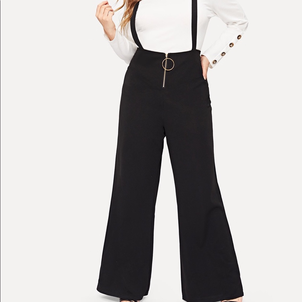 Zip overalls bail bottoms